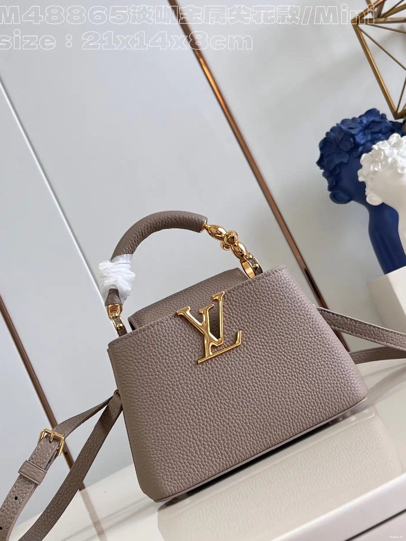 LOUIS VUITTON CAPUCINES MINI-21*14*8CM 0610